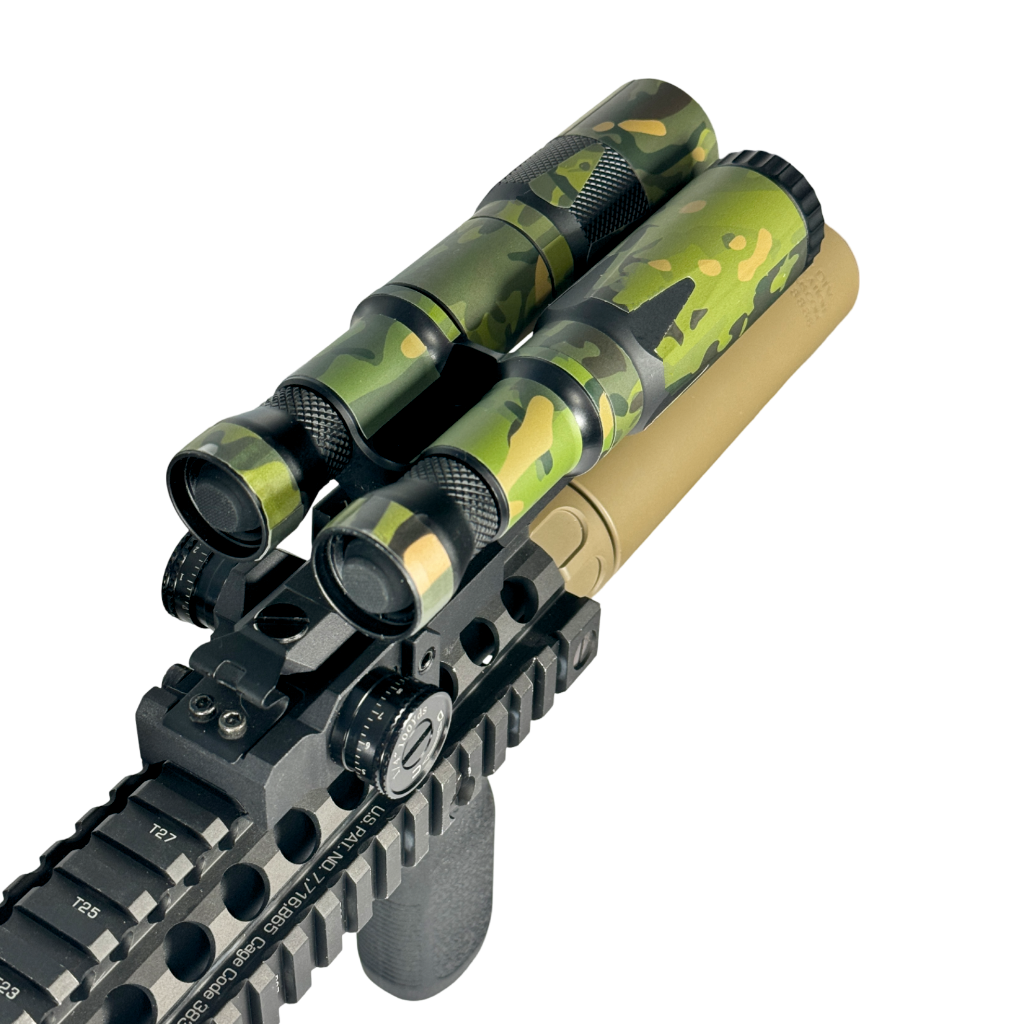 DUAL Body LED & IR Illuminator & NYLON WRAPS - BUNDLE!