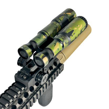 DUAL Body LED & IR Illuminator & NYLON WRAPS - BUNDLE!