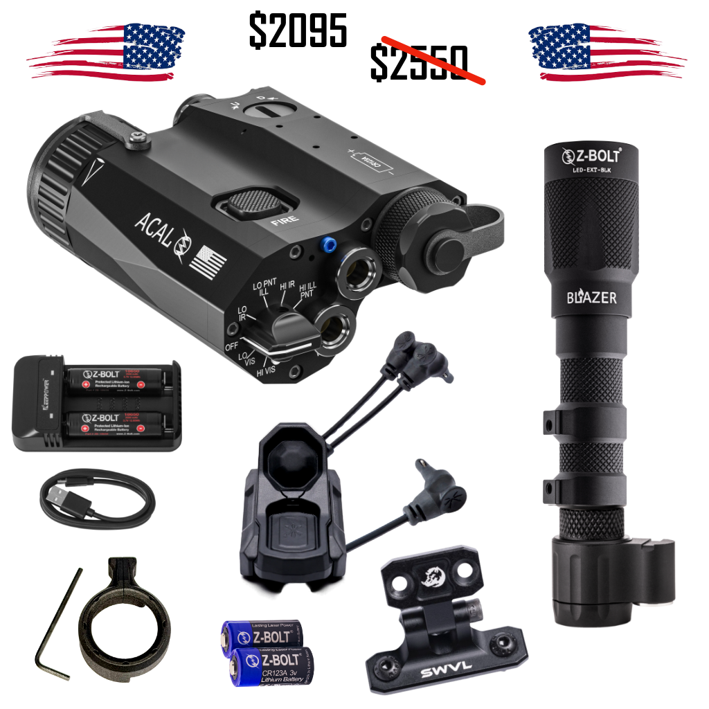 BUNDLE! VIS Override Package - ACAL VCSEL with Rifle Mounted Light [LE]