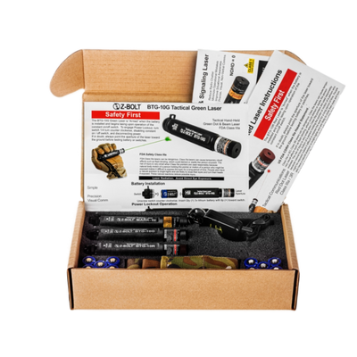 (3) Dot Lasers - Green, Red, Infrared - BUNDLE!