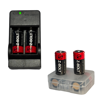 Battery Storage - CR123A, 18350, 18650