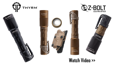 Thyrm LPC Clips for Z-BOLT® Handheld LED, LEP, & VCSEL & IR Infrared Illuminators